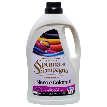 Жидкое средство для стирки черных и темных вещей SPUMA DI SCIAMP. LAV. LIQ 38 ML 1710 NERO PURO 8007750016598 фото