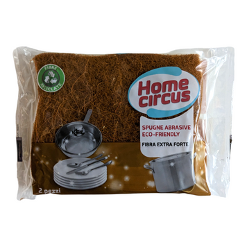 Губки кухонные HOME CIRCUS SPUGNA ABR.FORTE CEL. 2 шт. 8051739602548 фото