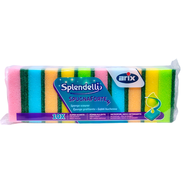Губки кухонні ARIX SPUGNA COLOR.S 1276 CF PZ 10 8008990012760 фото