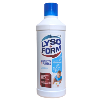 Засіб для миття підлоги LYSOFORM PAV.CLASS. 1100 ML 8720181404832 фото