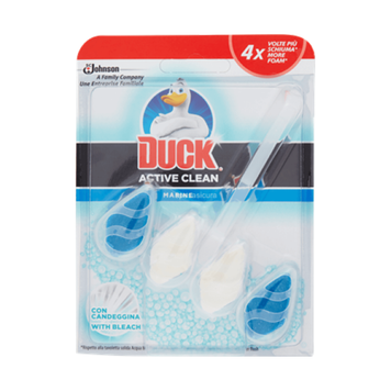 Ароматический блок для унитаза DUCK TAV.WC ACT.CLE.C/CAN.ASS. 1 шт. 5000204096552 фото