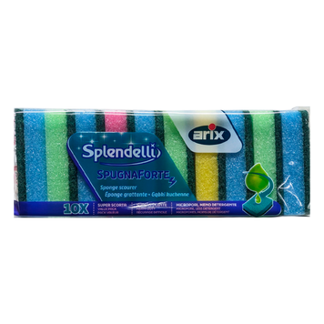 Губки кухонні ARIX SPUGNA COLOR.S 1276 CF PZ 10 8008990012760 фото