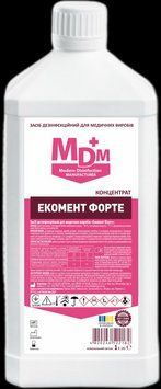 Дезинфицирующее средство для медицинских изделий Экомент Форте MDM 1л 2724089469 фото