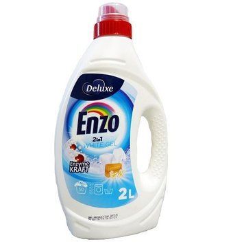 Гель для прання білих речей Deluxe Enzo 2 л 4552480 фото