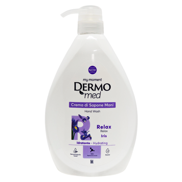Крем-мило рідке DERMOMED CREMAdiSAP.DISP. TALCO&IRIS 1000 мл. 8032680397073 фото