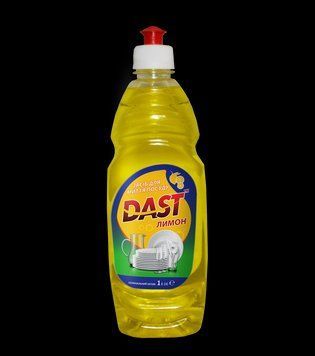 Зaciб для миття посуду DAST лимон 1л 2322680589 фото