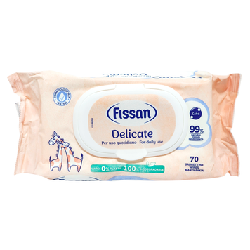 Вологі серветки дитячі FISSAN BABY SALV.DEL. PZ70 810170060076 фото