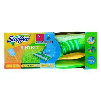 Набір для прибирання Swiffer 3 in 1 Kit швабра + щітка для змітання пилу HT1009 фото
