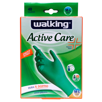 Рукавиці для прибирання WALKING GUANTI ACTIVE NITR.GD P40 8000697035707 фото