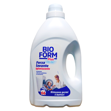 Жидкое средство для стирки универсальный дезинфицирующий BIOFORM PLUS LAV.IGIE. 66 стирка 3 л. 8003640020737 фото