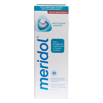 Ополаскиватель для ротовой полости MERIDOL COLLUTORIO PROTEZIONE GENGIVE ML 400 8718951570825 фото