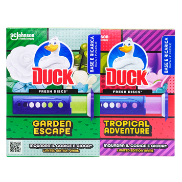 Гель-стик для унитаза ароматизирующий DUCK WC FRESH DISCS APPLICATORE +6RIC. 6 доз 36 мл. 5000204344844 фото