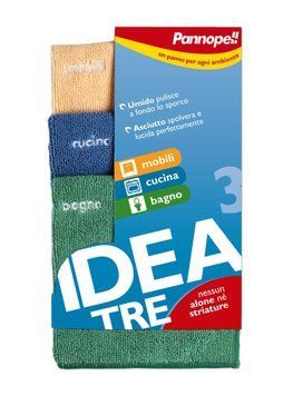 Ганчірка для прибирання EUDOREX IDEA 3 PANNO MICROFIB.30x323 шт. 8032754452714 фото