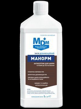 Средство дезинфекционное Манорм с красителем 1л 2899601589 фото