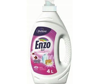 Гель для стирки гипоаллергенный Deluxe Enzo Sensitive 4 л 4552484 фото