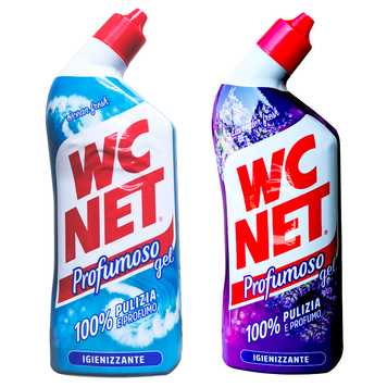 Средство для ухода за туалетом WC NET PROFUMOSO GEL ASSORTITO 700 мл. 8003650012944 фото