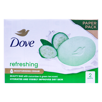 Крем-мило тверде DOVE SAP.REFRESHING G90X2 8720181481086 фото