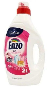 Гель для стирки гипоаллергенный Deluxe Enzo Sensitive 2 л 4552478 фото