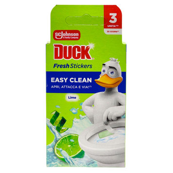 Стікер ароматизуючий для унітазу DUCK FRESH STICKERS LIME 3 шт. 5000204677997 фото