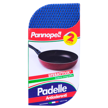 Губки кухонные EUDOREX SPUGNA SFERATTIVA PADELLEeST 2 шт. 8032754455562 фото
