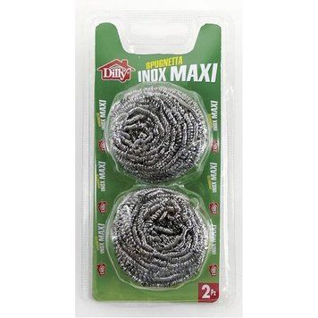 Шкребок кухонный DILLY SPUGNETTE ACCIAIO X 2 INOX 2 шт. 8000811575614 фото