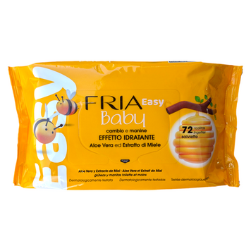 Влажные салфетки детские FRIA BABY UTILITY SALV.DELICATE72 шт. 8009432007900 фото
