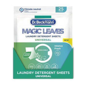 Серветки для прання універсальні Dr. Beckmann Magic Leaves Universal весняна свіжість 25 шт PR1048 фото