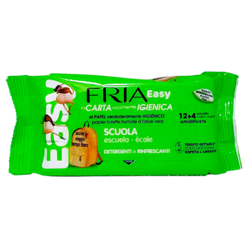 Влажная туалетная бумага FRIA C.IG.UMIDIFIC.SCUOLA 16 шт. 8009432017084 фото