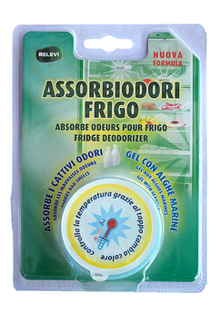 Освежитель в холодильник RELEVI DEOD FRIGO ASSORBIODORI 40 г. 8002100241682 фото