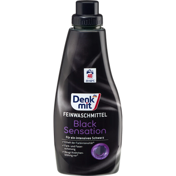 Гель для прання чорних тканин Denkmit Black Sensation, 1л (40 прань) PR1032 фото