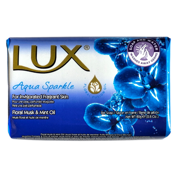 Мыло твердое LUX SAPONE GR 80 AQUA SPARKLE BLU 8886467064586 фото