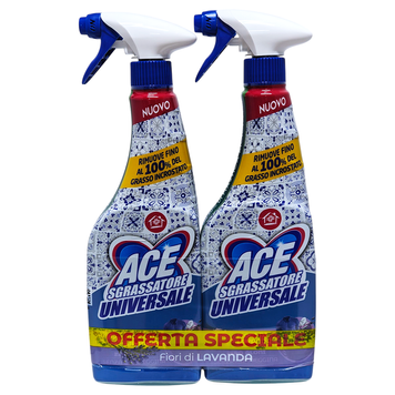 Средство универсальное для чистки сграсаторе ACE SGRASSATORE UNIV.LAV.SPR.ML600X2 8001480721401 фото
