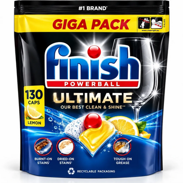 Таблетки для посудомийних машин Finish Ultimate All in 1 Lemon, 130 шт MP1006 фото