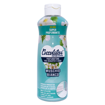 Ароматический парфюм для стирки и мытья пол COCCOLATEVI PROFUMA BUCATO PAVIM. 750 ML 120 LAV. MUSCHIO BIANCO 8000903824934 фото