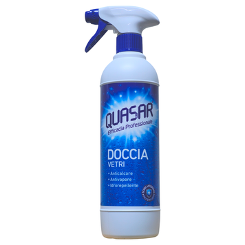 Средство для ухода за душевой кабиной QUASAR 580 ML VAPOS VETRI DOCCIA 8008731005600 фото