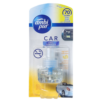Освіжувач повітря в автомобіль запаска AMBIPUR CAR DEOD RICARICA ACQUA ASS. 7 мл. 5410076328536 фото