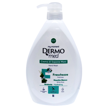 Крем-мило рідке DERMOMED CREMAdiSAP.DISP. MUSCHIO B. 1000 мл. 8054633831175 фото