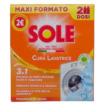 Средство для чистки стиральной машины жидкий SOLE CURA LAV. 2X250 мл. 5601217129413 фото