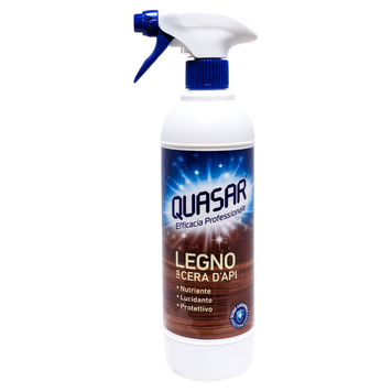 Засіб для догляду за дерев&rsquo;яними меблями QUASAR 580 ML VAPOS LEGNO 8008731005624 фото