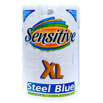 Полотенца бумажные бобина 3-слойные SENSITIVE ASCIUGATUTTO 100 ветр. 8002904300288 фото