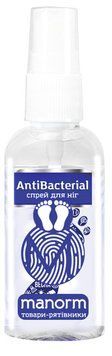 Средство косметическое для кожи ног с антибактериальным эффектом в блистере Manorm 50 мл 1648695107 фото