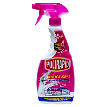 Средство для ухода за ванной комнатой PULIRAPID ANTICALCARE TRIGG.500 ML ACETO 8002295001184 фото