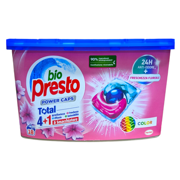 Капсули для прання кольорових речей BIO PRESTO CAPS COLOR PZ18 8015100578481 фото
