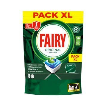 Капсулы для посудомоечных машин Fairy Original All in One, 56 шт MP1005 фото