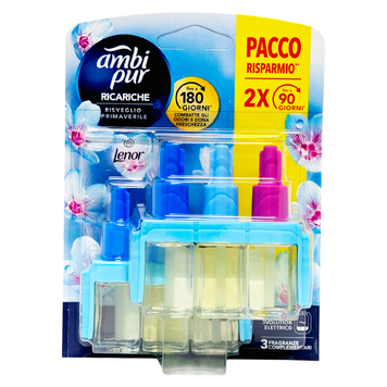 Запаски до ароматичного дифузора AMBIPUR 3VOL.RIC. M20 RISVEGLIO PRIMAVERILE X2PZ 8700216457866 фото