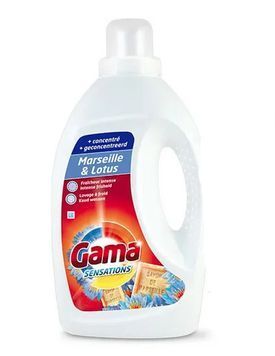Гель для прання універсальний Gama Marseille and Lotus 1.2 л 1409370257 фото