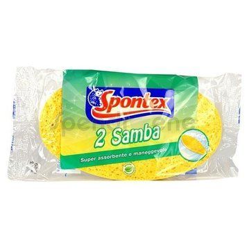 Губки кухонные SPONTEX SAMBA SPUGNA CELLULOSA 2 шт. 8001700000101 фото