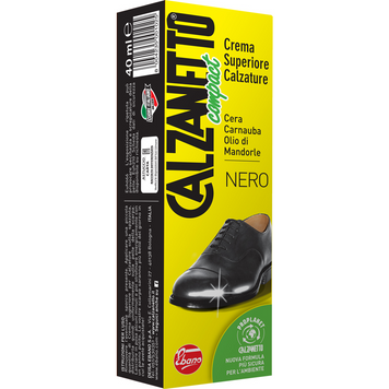 Крем для обуви черный CALZANETTO CREMA TUBO NERO 40 мл. 8004235000677 фото