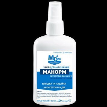 Средство дезинфекционное Манорм MDM 100мл 2703626725 фото