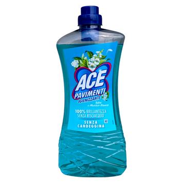 Засіб для миття підлоги ACE PAVIMENTI IGIENIZZANTE TALCO1000 мл. 8001480703339 фото